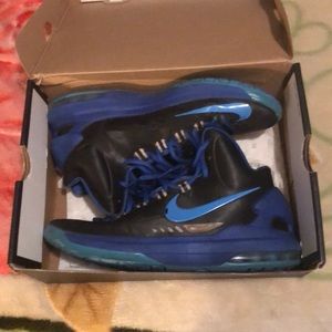 Nike KD 5 Black/Blue Glow size 9